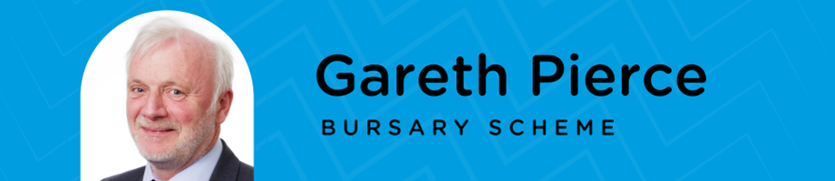 Applications for 2024 Gareth Pierce Bursary now open