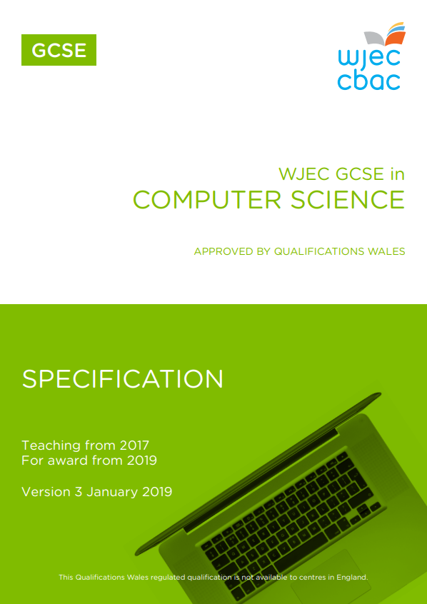 GCSE Computer Science Specification