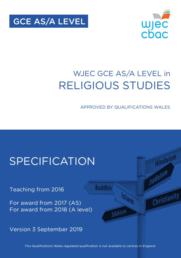 AS/A Level Religious Studies