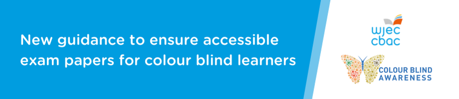 New guidance to ensure accessible exam papers for colour blind learners