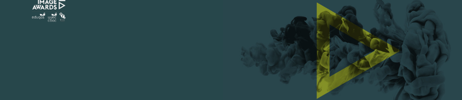 MIA play button logo with dark smoke circling