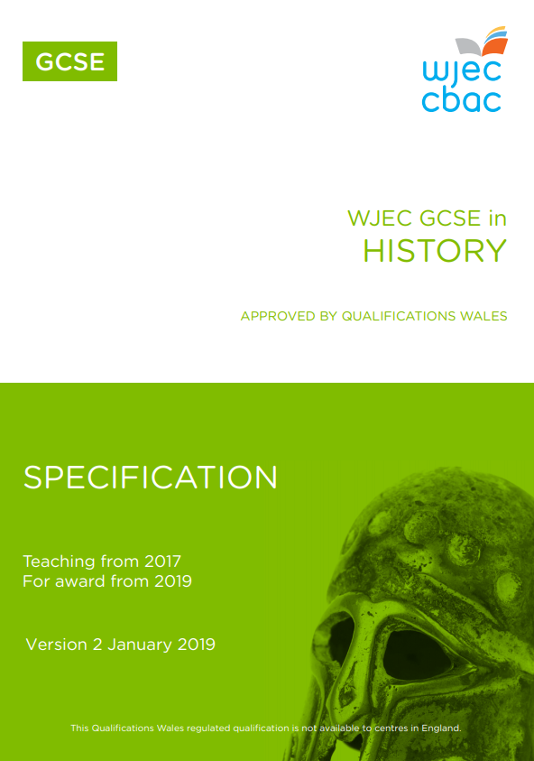 GCSE History Specification