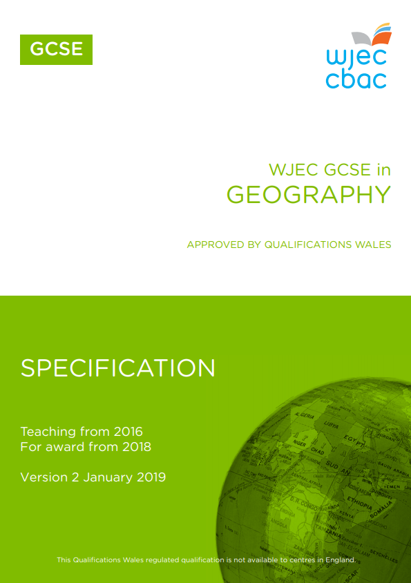 GCSE Geography Specification
