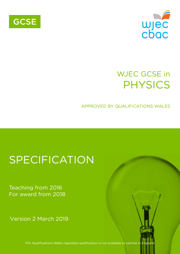 Physics Equation Sheet Gcse